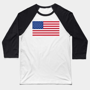 Flag of the United States of America Baseball T-Shirt